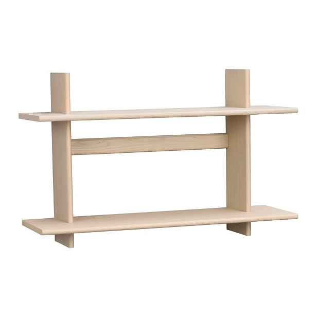 Patrová police v dekoru dubu ve světle přírodní barvě 75 cm Westlock – Rowico