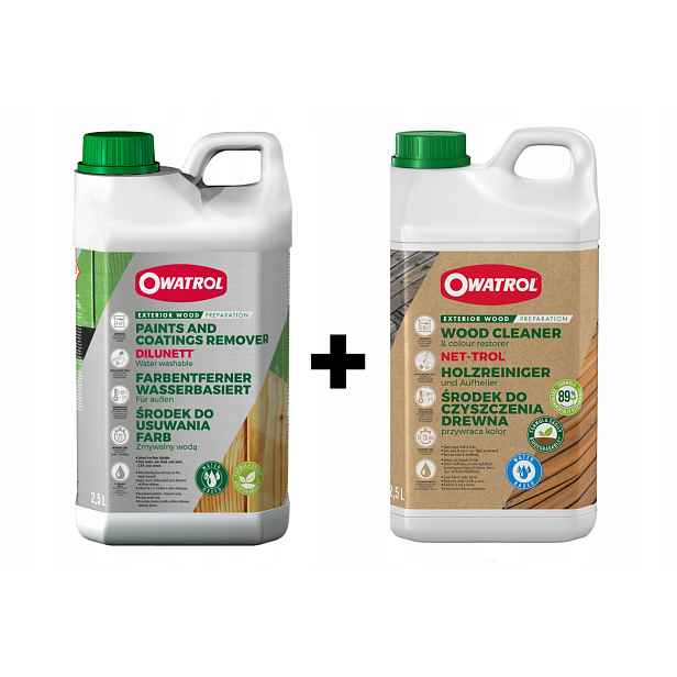 Sada Na Renovaci Gel Pro Odstraňování Starých Nátěrů/barev 5L Systém Owatrol