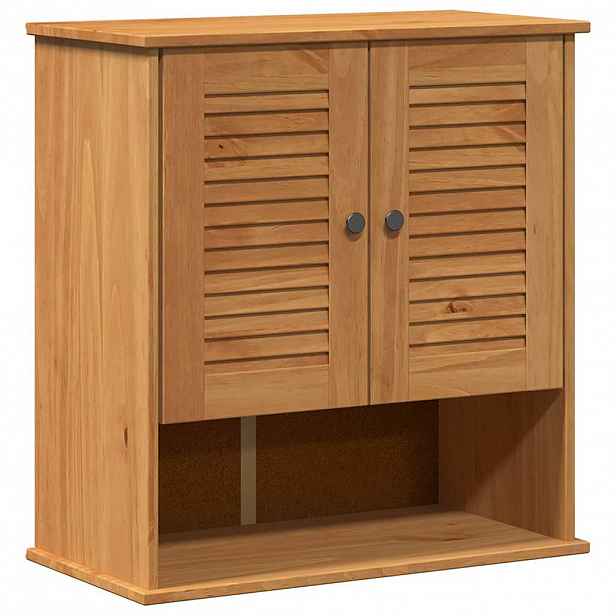 vidaXL Koupelnová skříň VIGO Hnědá a medově hnědá 67,5 x 34 x 71,5 cm
