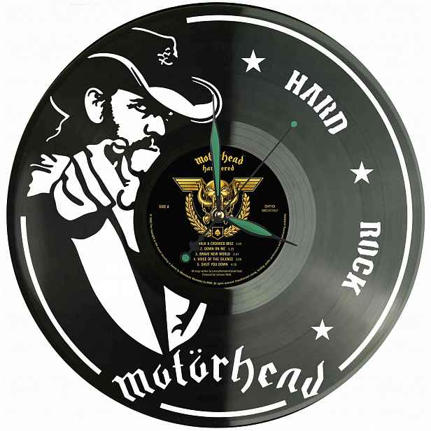 Motorhead Dárek Originální dekorace do domu Hodiny z vinylové desky