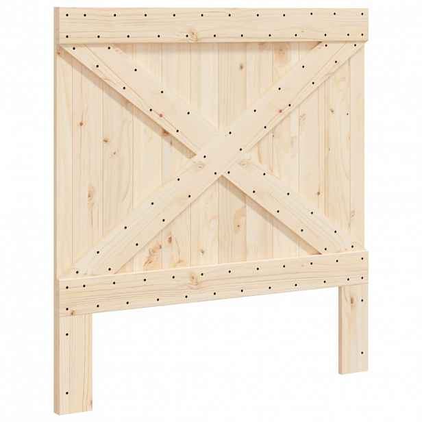 vidaXL Čelo postele 100 x 104 cm masivní borové dřevo