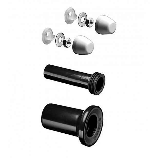 Schell Compact II - Přítoková a odtoková sada pro závěsné WC 032070099