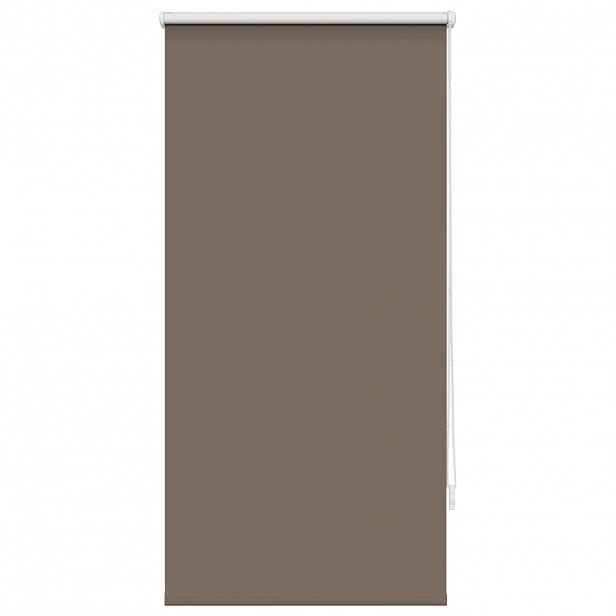vidaXL Zatemňovací roleta 64,4 x 120 cm, šířka látky 60 cm, kávová