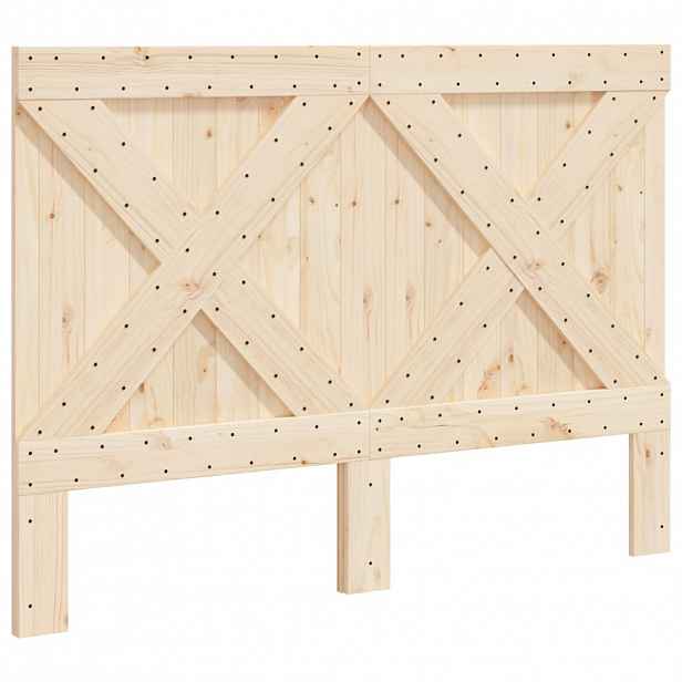 vidaXL Čelo postele 140 x 104 cm masivní borové dřevo