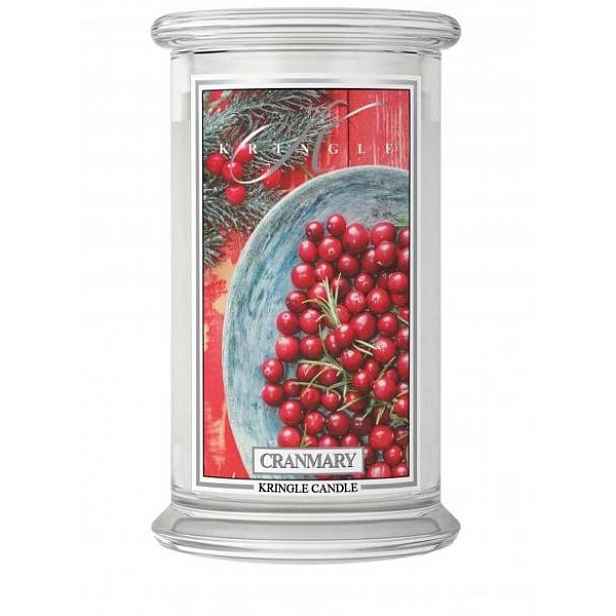 Cranmary – Kringle Candle – velká svíčka se dvěma knoty (624 g)