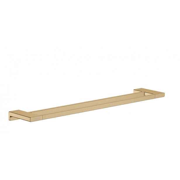 Držák ručníků Hansgrohe AddStoris kartáčovaný bronz 41743140