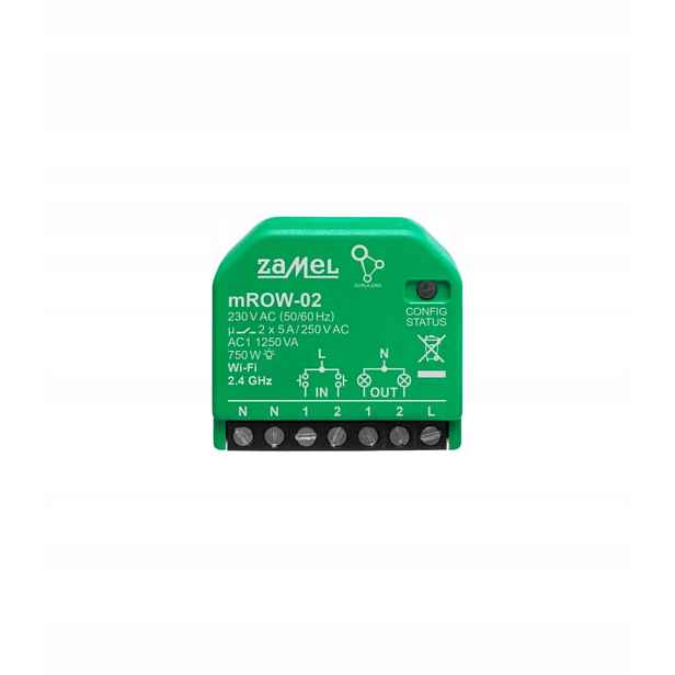 Ovladač osvětlení s monitorem energie mROW-02