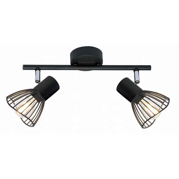 Stropní svítidlo černá lišta 2XE14 Fly Candellux