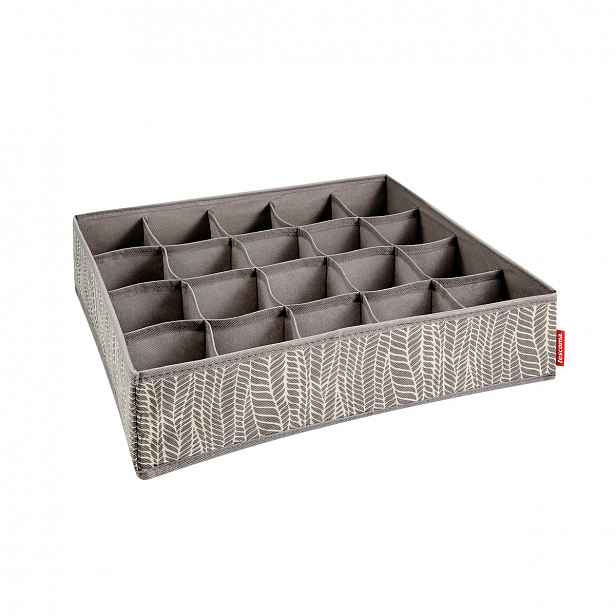 Tescoma Organizér na ponožky a spodní prádlo FANCY HOME 40 x 35 x 10 cm, cappuccino