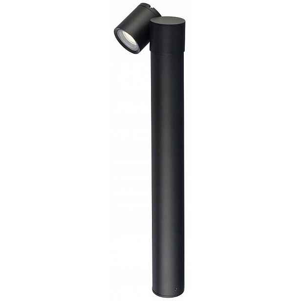 Zahradní lampa Tubings Černá 1xGU10 IP54 55 cm Stojací lampa Na Terasu Zahrada