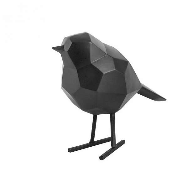 Černá dekorativní soška PT LIVING Bird Small Statue