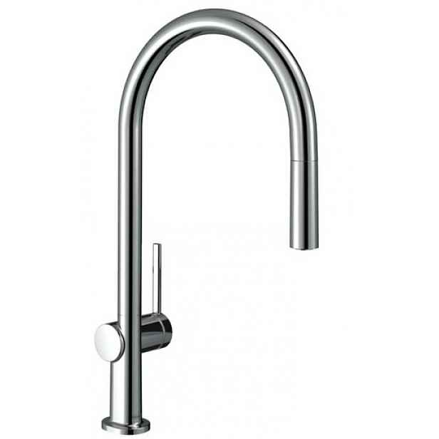 Dřezová baterie Hansgrohe Talis s vytahovací sprškou chrom 72802000