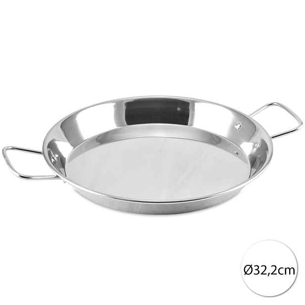 Perfect Home 14218 Nerezová paella pánev 32 cm