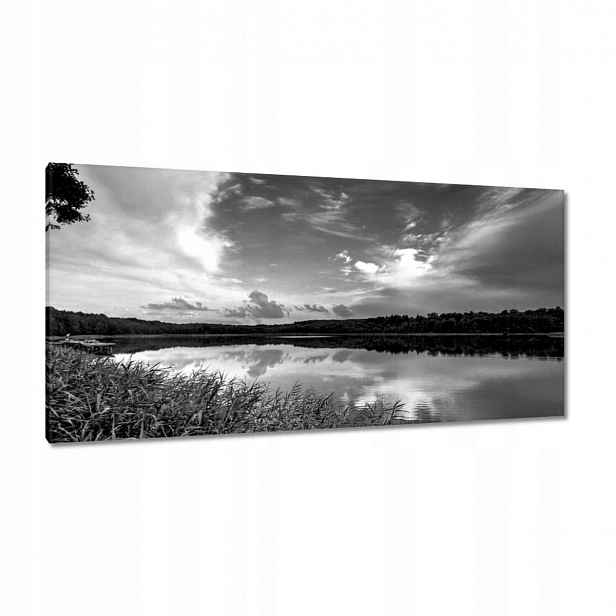 Obrazy 115x55 Černobílá fotografie