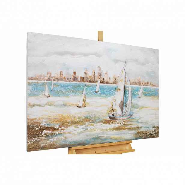 KUNSTLOFT OLEJOMALBA 120/80 cm, Moře a pláž