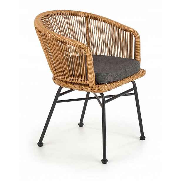 Ratanové Křeslo Do Zahrady, Terasa, boho, pohodlné opěradlo, měkké sedadlo