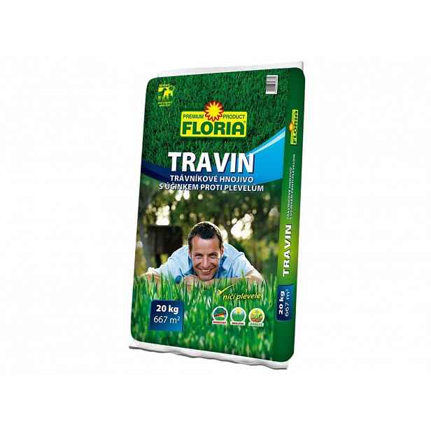Trávníkové hnojivo Floria Travin 20 kg
