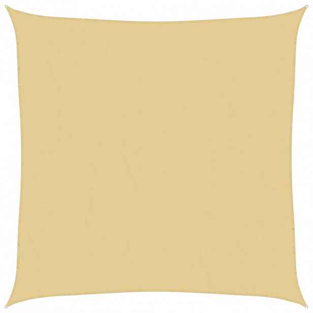 vidaXL Stínicí plachta písková 3,6 x 3,6 m 100% polyester oxford