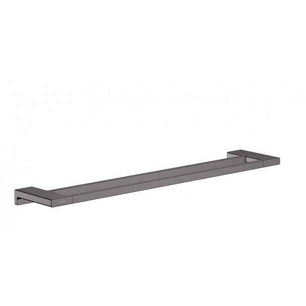 Držák ručníků Hansgrohe AddStoris kartáčovaný černý chrom 41743340