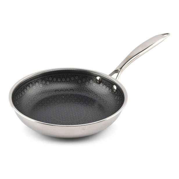 Nerezová pánev s nepřilnavým povrchem ø 21,5 cm Fusion – BonBistro