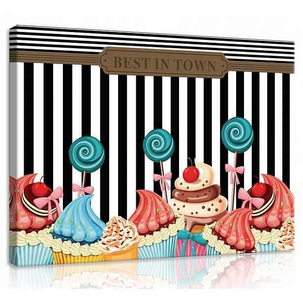 Obraz Na Plátně Plátno 80x60 Cupcakes