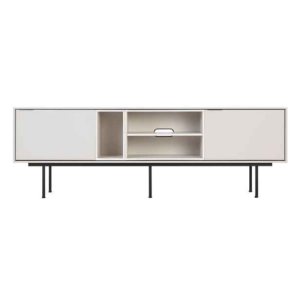 Šedobéžový TV stolek 189x61x42 cm Mod – noo.ma