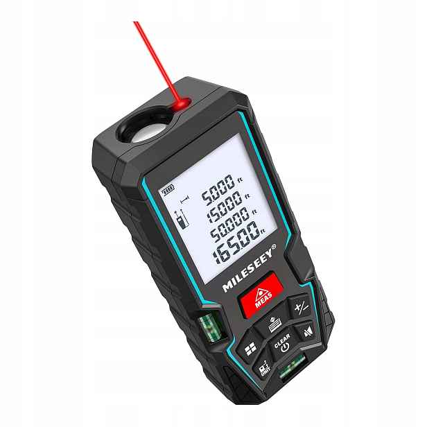 Laserový dálkoměr MiLESEEY D5T s LCD displejem a funkcí