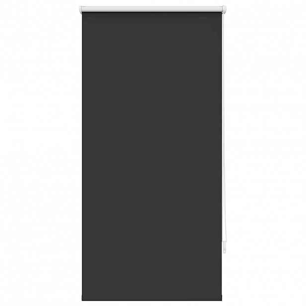 vidaXL Zatemňovací roleta 64,4 x 120 cm, šířka látky 60 cm, černá