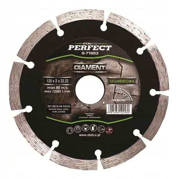 kotouč diamantový 115mm segmentový Stalco