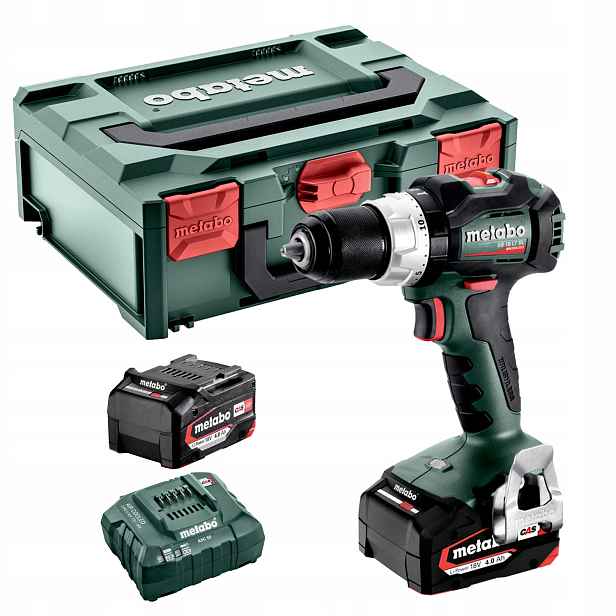Metabo Sb 18 Lt Bl Příklepová vrtačka 2x4,0Ah 18V