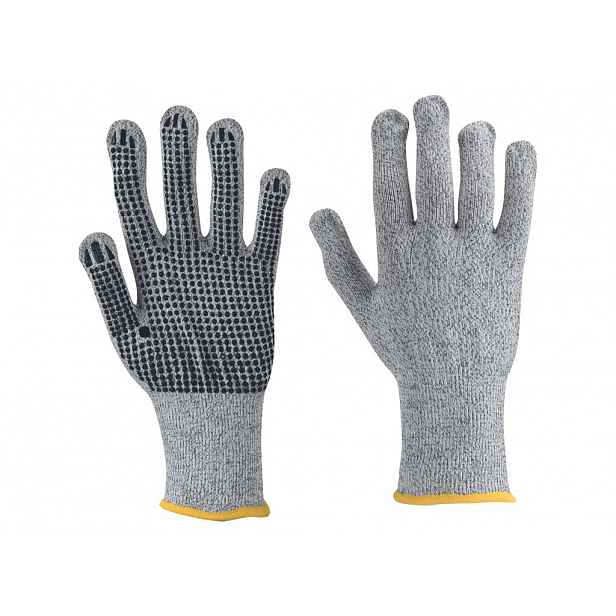 Protiřezné rukavice Cropper Dots, vel. 8