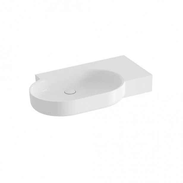 Ravak ARC umyvadlo 82,8x52,1 cm bez otvoru pro baterii XJXP1383001