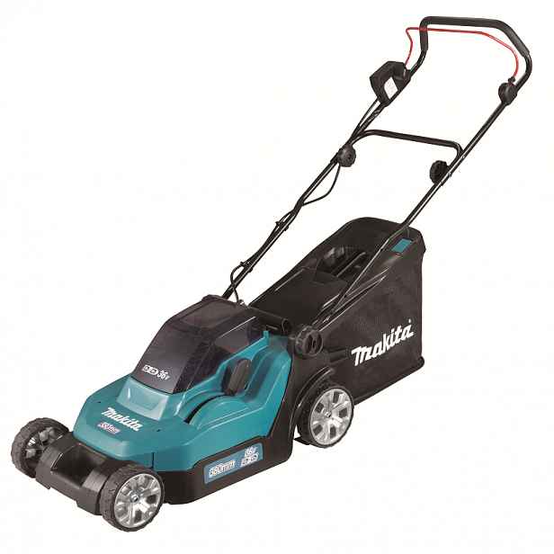 Aku sekačka na trávu Makita DLM382CM2, 38 cm, 2× 18 V, 4,0 Ah