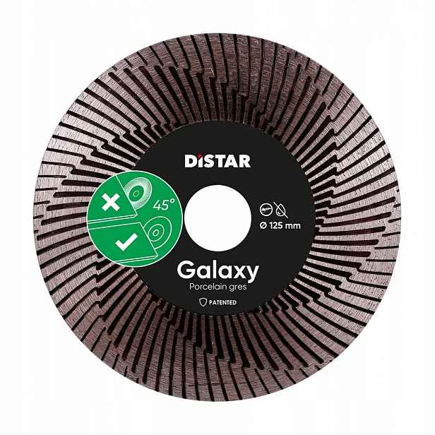 Diamantový kotouč Distar Galaxy pro úkosování o průměru 125 mm