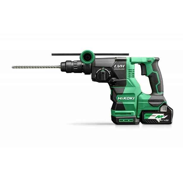 HiKOKI - 18V AKU kombinované kladivo, 2x aku 5,0 Ah Li-Ion, nabíječka DH1826DCWPZ