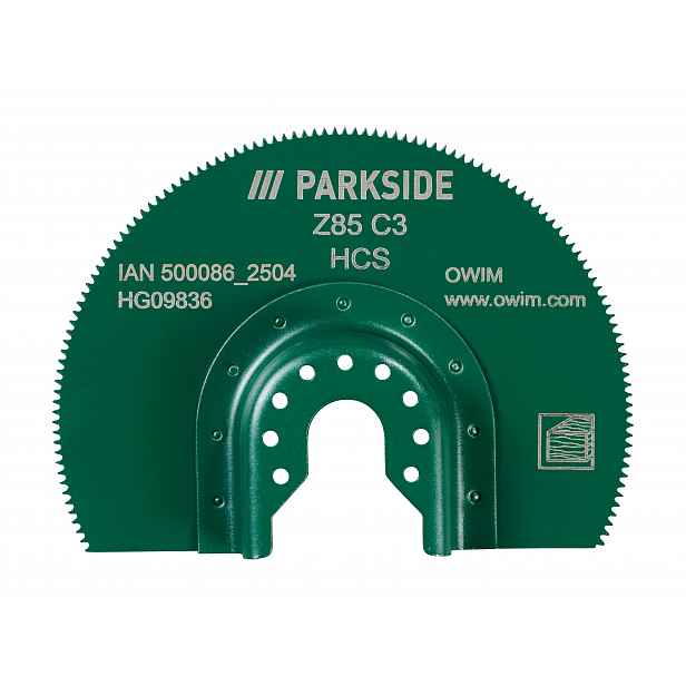 Parkside® Příslušenství k multifunkčnímu nářadí Pmfwz 6 A1 (Hcs segmentový pilový list Z85)