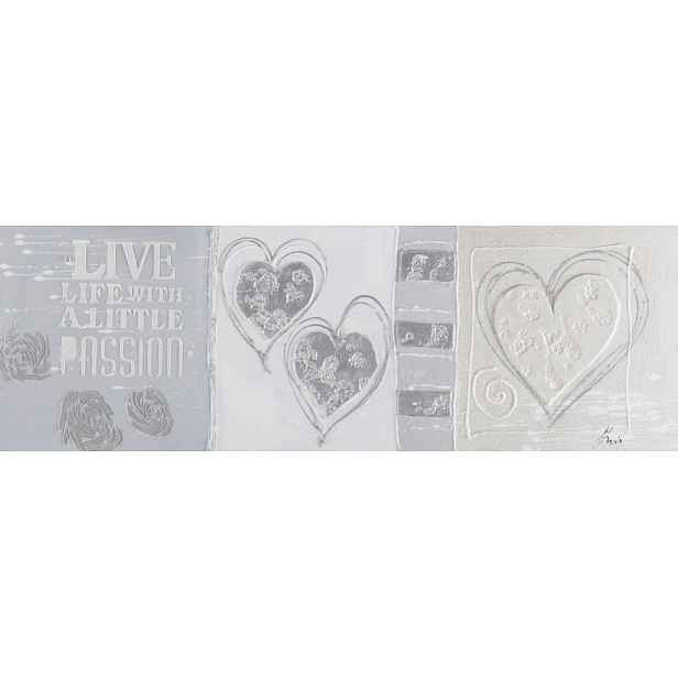 Obraz na zeď Srdíčka, ručně malovaný