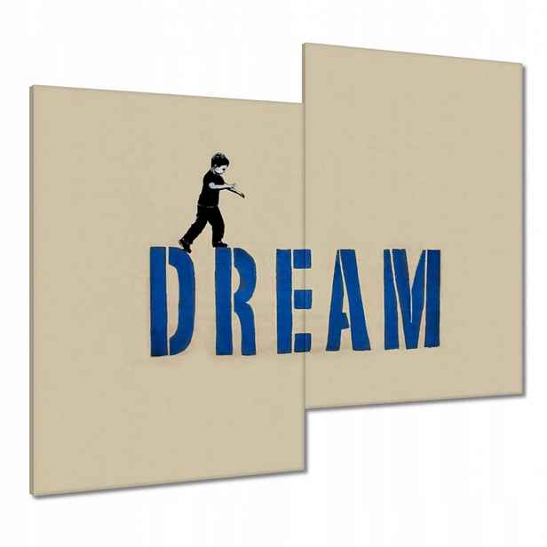 Obrazy 80x70 Dream Stojí za to mít sen