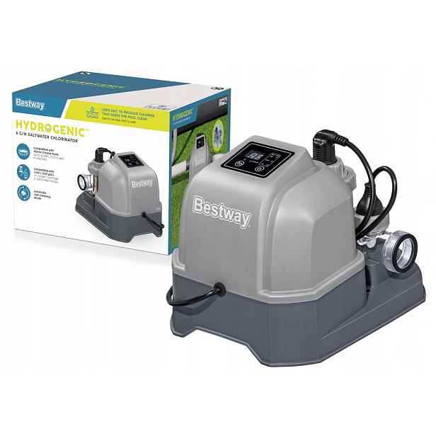 Chlorátor soli do bazénu 6 g/h, automatické samočištění