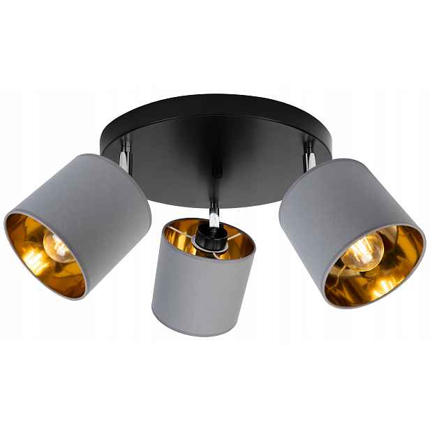 Závěsná Stropní Lampa Lustr Zlatý Stropní Svítidlo Led
