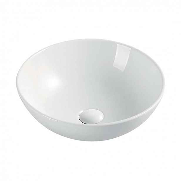 Mereo - Umyvadlová mísa, průměr 40 cm, bez přepadu, bílá UC404015C