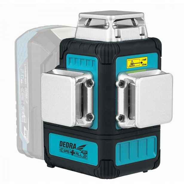 Multilaser 3D laserová vodováha 3D Dedra Sas+all DED6910 zelený laser