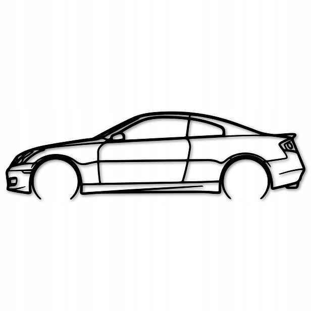 Obrazy Auta Infiniti d5 g35 Prolamovaný Obraz Do Obývacího Pokoje Na Zeď 80 cm