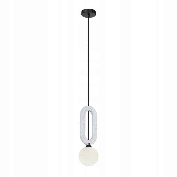 Závěsná lampa Šedá Masso 1xG9 Regulace výšky Italux