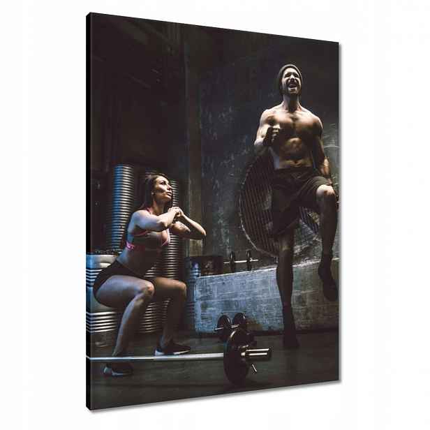 Obrazy 60x80 Domácí posilovna Lockdown