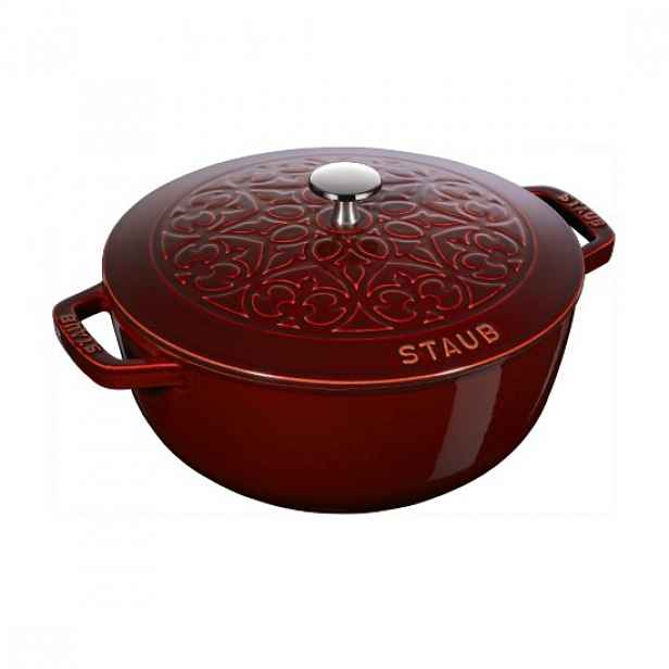 Litinový hrnec na vaření Cocotte, 26cm/4,9L, Grenadine - Staub