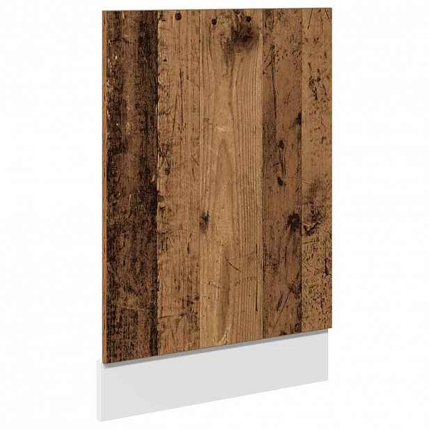 vidaXL Panel k myčce "Lyon" staré dřevo 45 x 3 x 67 cm, konstrukční dřevo