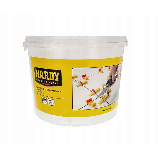 Hardy Klipy Pro Vyrovnávání Dlaždic, Spárovací Hmota 2 MM, Tloušťka 10-20 MM, 400 Ks