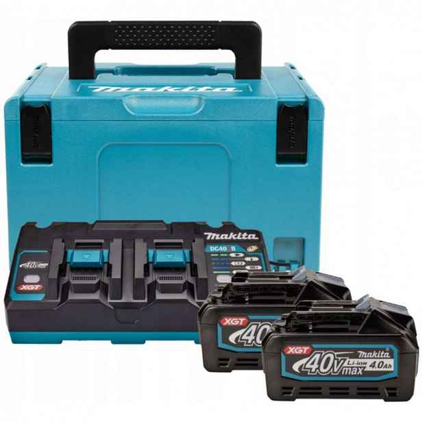 Makita - Sada nabíječky a 2x aku 40 V XGT 4,0 Ah 191U00-8