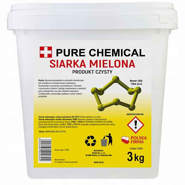 Mletá Síra Čistá Prášek Síry Čistota 3kg